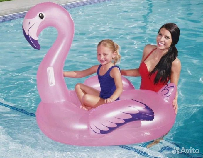 Надувной круг фламинго