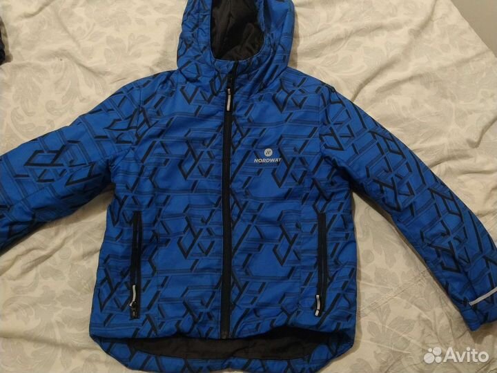 Куртка осенняя для мальчика 128