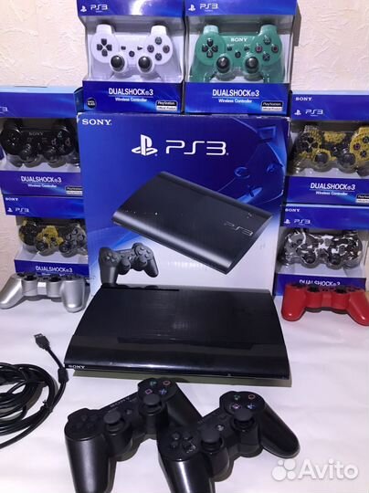 Sony playstation 3 super slim 500gb прошитая