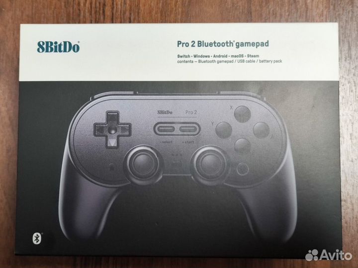 Геймпад 8BitDo Pro 2 Bluetooth PC/Android/Switch