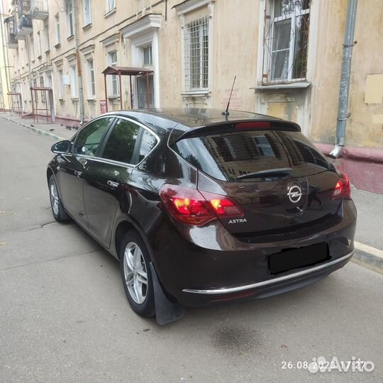 Opel Astra 1.6 AT, 2013, 158 000 км