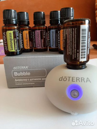 Диффузор бабл и набор эфирных масел