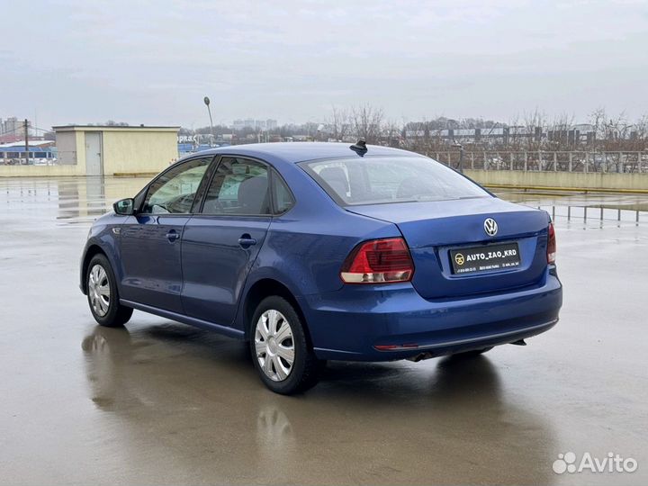 Volkswagen Polo 1.6 AT, 2018, 162 639 км