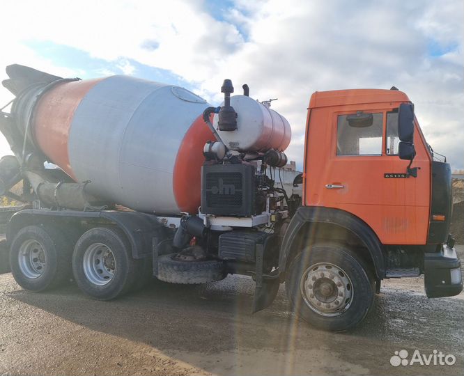 Автобетоносмеситель КамАЗ 58147Z (ABS-7A), 2011