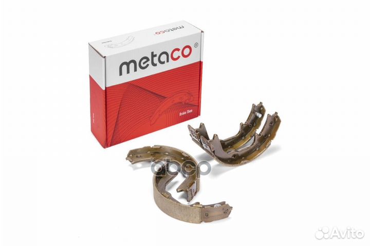 Колодки ручного тормоза к-кт '3030-003 metaco