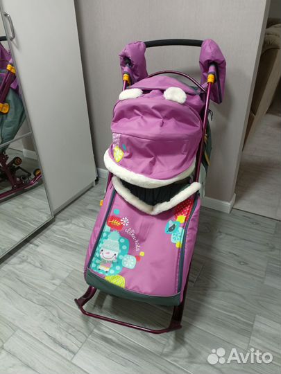 Коляска санки Ника