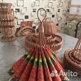 Плетеные изделия из бамбука и лозы