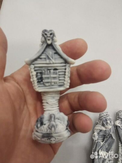 Шахматы змеевик Сказки (новые)