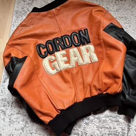 Бомбер натуральная кожа винтаж Cordon Gear