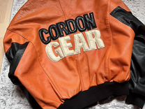 Бомбер натуральная кожа винтаж Cordon Gear