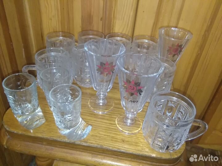Винтажный хрусталь и стекло времён СССР