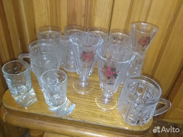 Винтажный хрусталь и стекло времён СССР