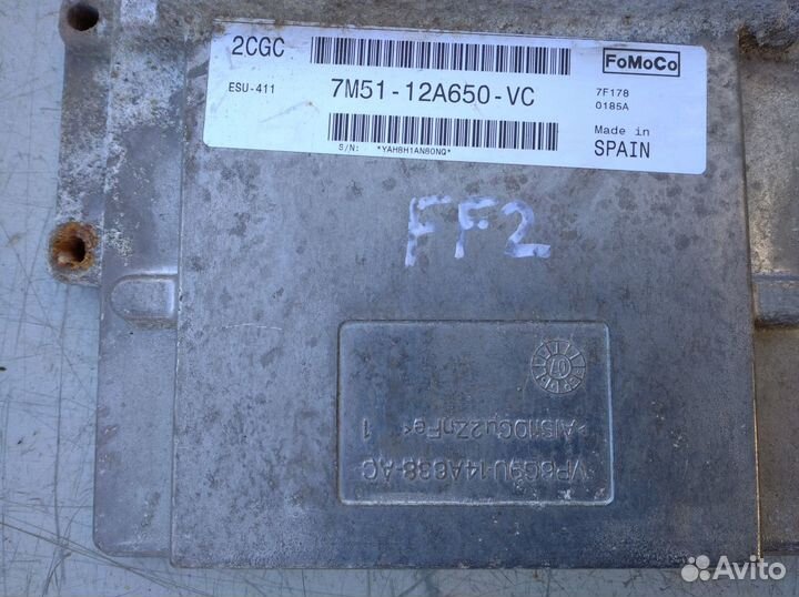 Блок управления двигателем Форд Фокус 2