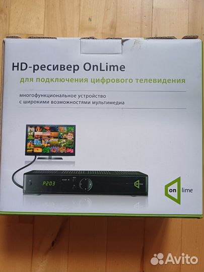 TV приставка ресивер Онлайм