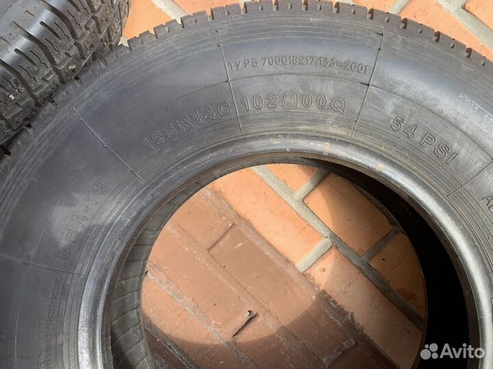 Всесезонная резина грузовая R14