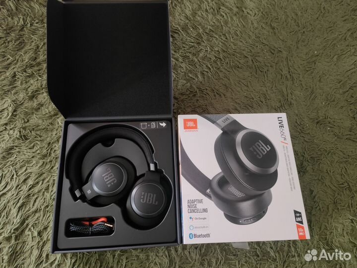 Беспроводные/проводные наушники JBL live 660btnc