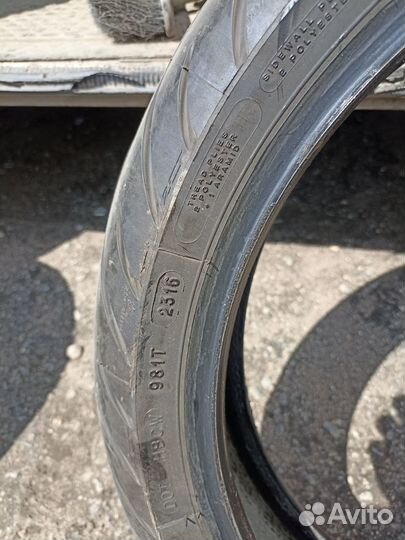 Мотошина michelin radial 120/70 zr 17