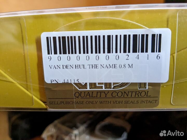 Кабель межблочный аналоговый RCA Van den Hul