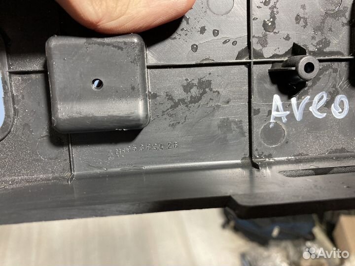 Рамка гос номера Chevrolet Aveo t300