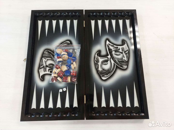 Нарды резные Джокер большие