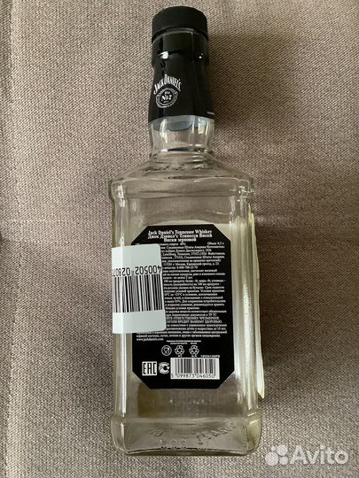 Бутылка из под виски 