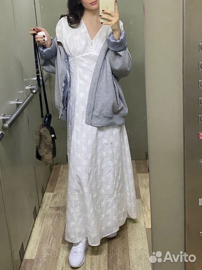 Платье макси из хлопка charuel