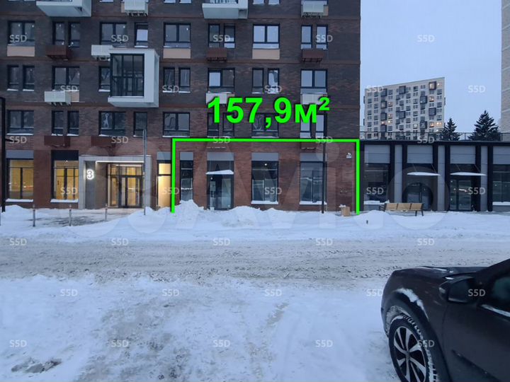 Сдам торговое помещение, 116 м²