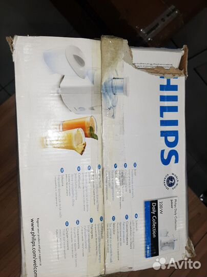 Соковыжималка philips HR 1823