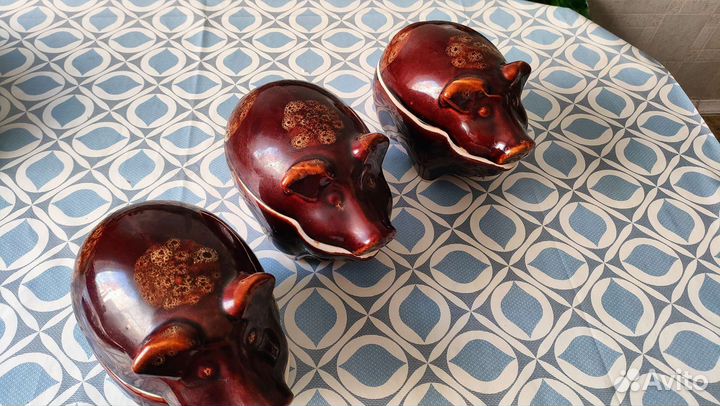 Керамические горшки для запекания большие