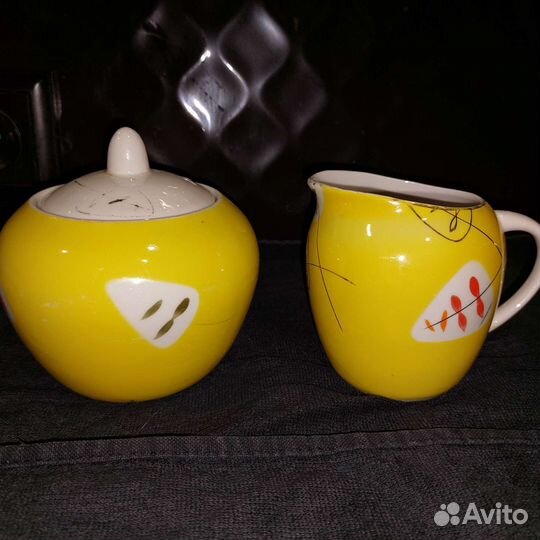 Сливочник и сахарница СССР