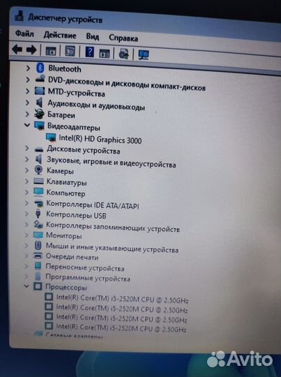 HP EliteBook 2560p Core i5-2520M, 3000 MHz ssdd256