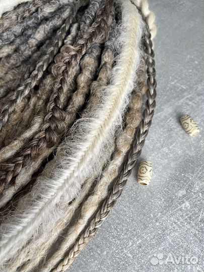 Де дреды на андеркат, затылок