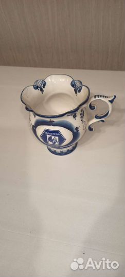 Чашка коллекционная гжель