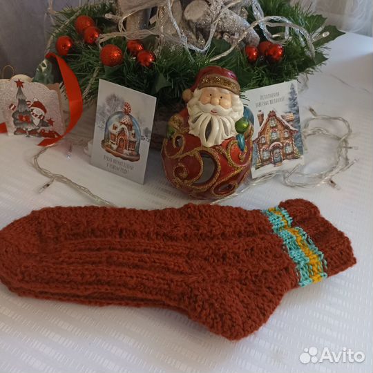 Продам вязаные шерстяные носки