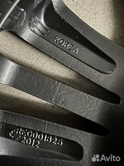 Оригинальные диски R17 на hyundai IX35