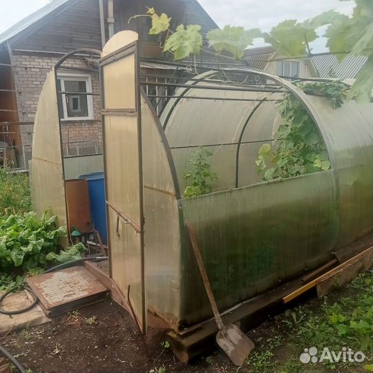 Железный каркас для теплицы 3м на 6м