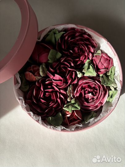 Зефир/съедобные цветы