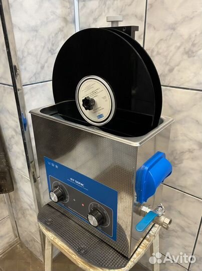 Мойка виниловых пластинок ультразвуком