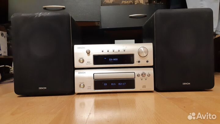 Denon dra-f102, dcd-f102 + аккустика