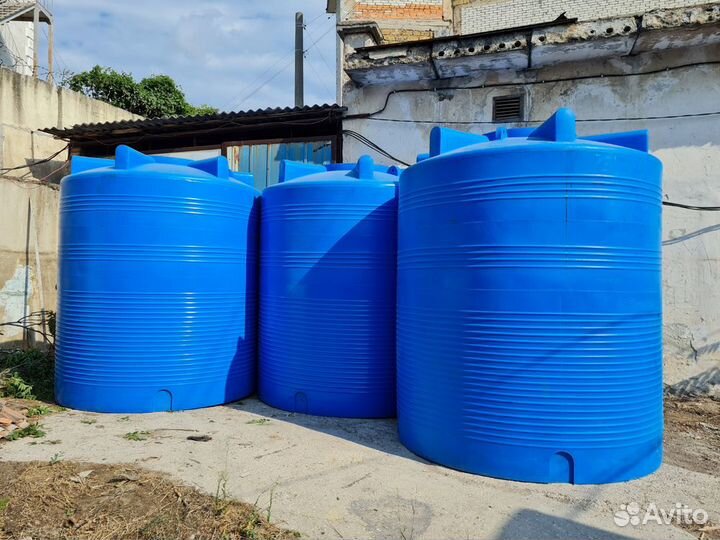 Емкость 10000 литров вертикальная / Бочка 10 кубов