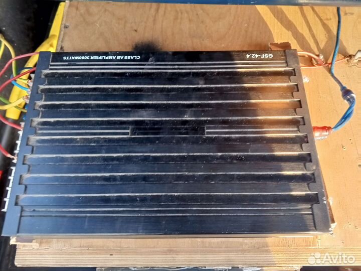 Сабвуфер и усилитель