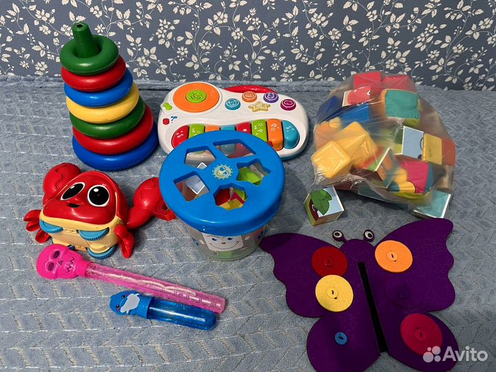 Развивающие игрушки от 1 года