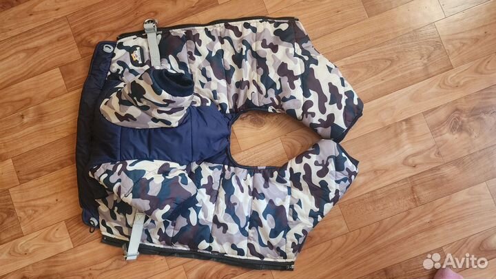 Зимний комбинезон для собаки средних пород