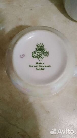 Чайные чашки гдр