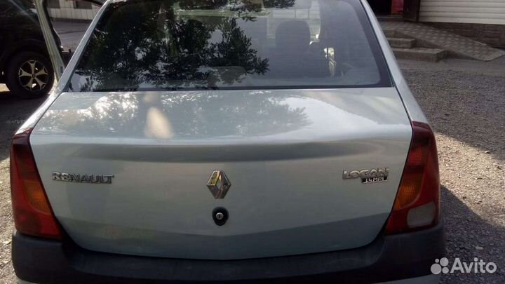 Крышка багажника рено логан