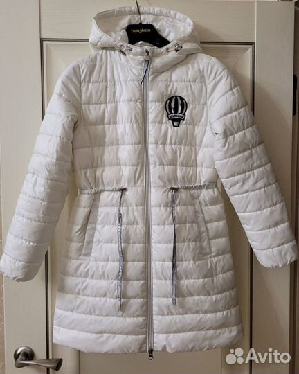 Демисезонное пальто для девочки, 146 см