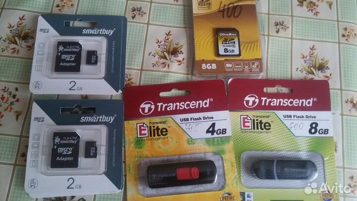 Флэшки и карты памяти