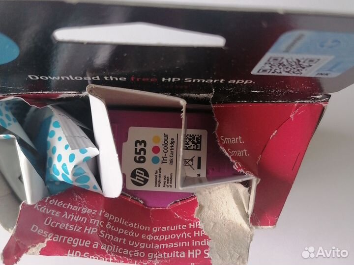 Картридж hp 653