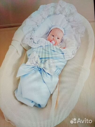 Конверт на выписку для мальчика