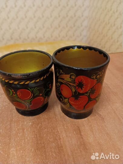 Стаканы - хохламмкая роспись